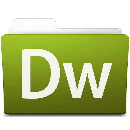 Adobe Dreamweaver Folder Icon 512x512 png